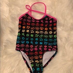 EUC One Piece Bathing Suit Size 4-5 A1